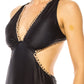 GOLDEN CHAIN ONE-PIECE BATHING SUIT Wäre Rare Fashion