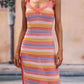 STRIPED COVER DRESS Wäre Rare Trend