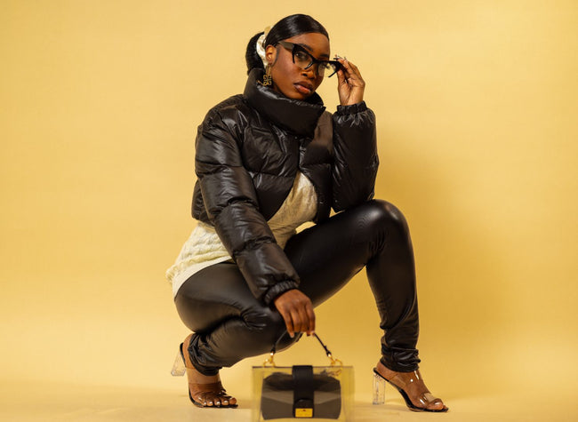 BOLERO PUFFER JACKET WARE RARE