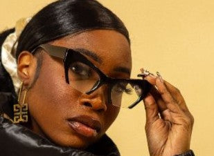 Iconic Cat Eye Frame Clear Glasses Wäre Rare