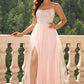 Lace-Up Backless Mesh Dress Wäre Rare Trend
