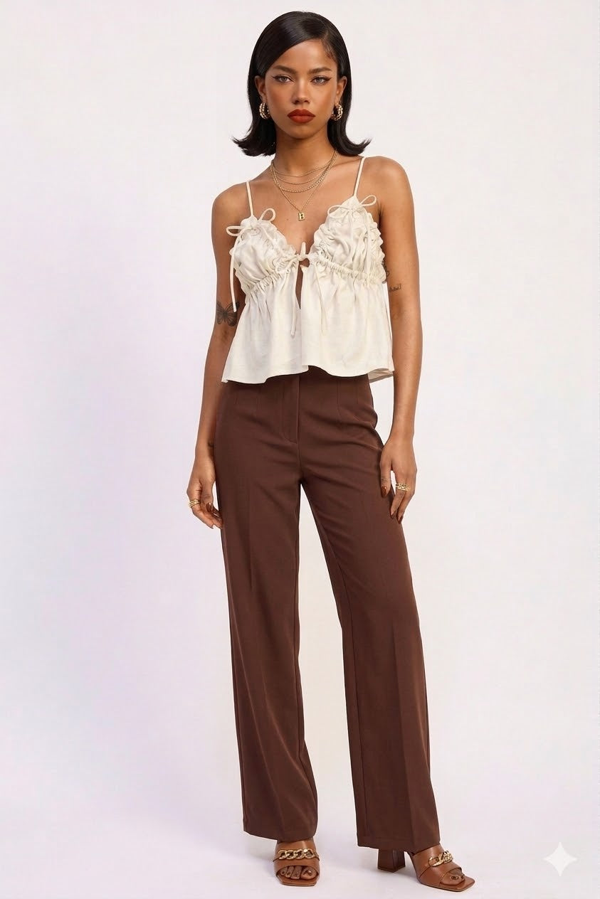 RUFFLED BABY DOLL TOP Wäre Rare Fashion