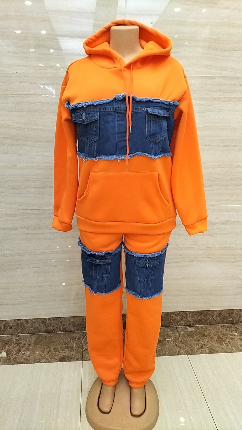 Fashion Casual Set Loose All-match Retro YNIQUE