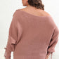 ONE SHOULDER BEADED SWEATER Wäre Rare Trend