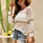 CASUAL STRIPED COVER UP TOP Wäre Rare Trend
