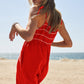 WASHED SMOCKED JUMPSUIT Wäre Rare Fashion