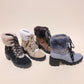 VINI-FUR COMBAT BOOTIES Let's See Style
