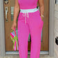 CONTRAST RELAXED PANT SET Wäre Rare Trend
