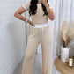 CONTRAST RELAXED PANT SET Wäre Rare Trend