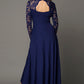 Lace High-Low V-Neck Dress Wäre Rare Trend