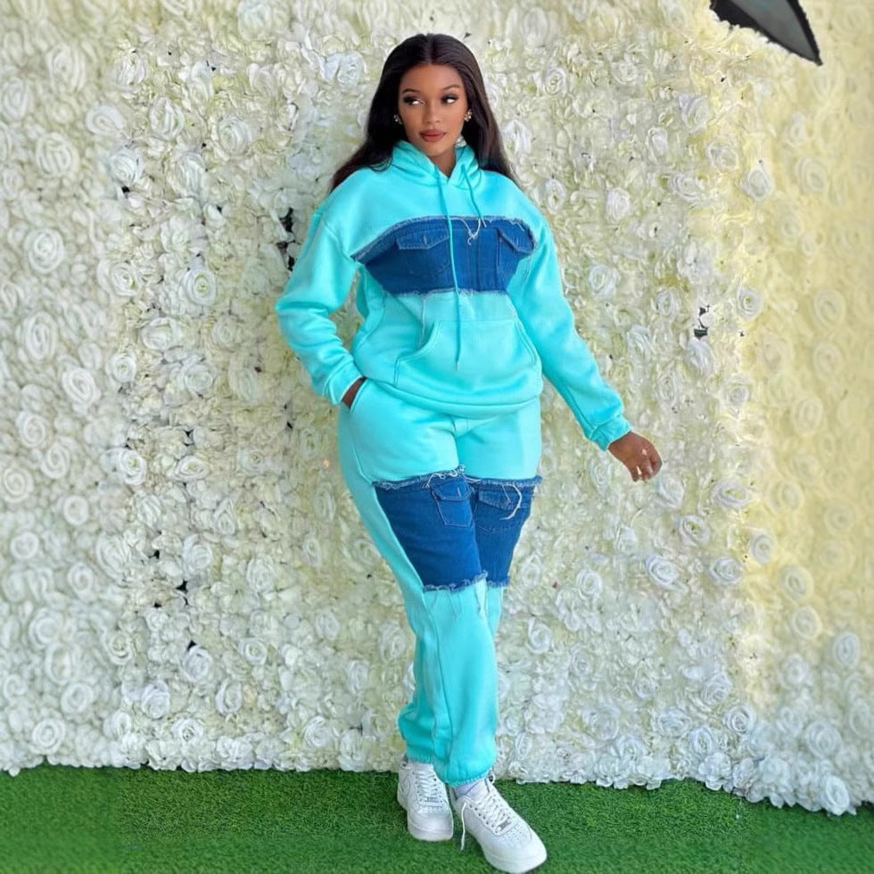 Fashion Casual Set Loose All-match Retro YNIQUE