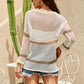 CASUAL STRIPED COVER UP TOP Wäre Rare Trend
