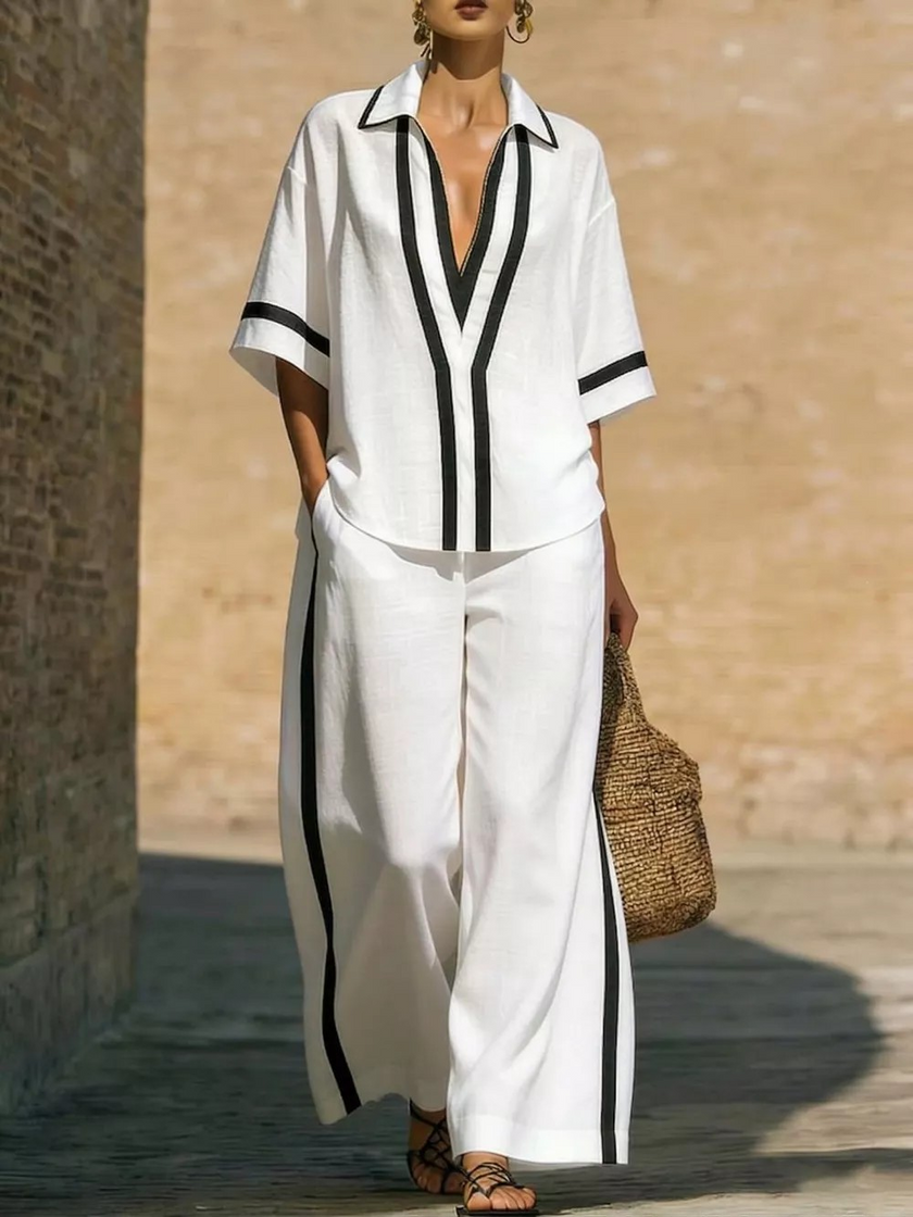 The Amalfi Pant Set ware rare trend