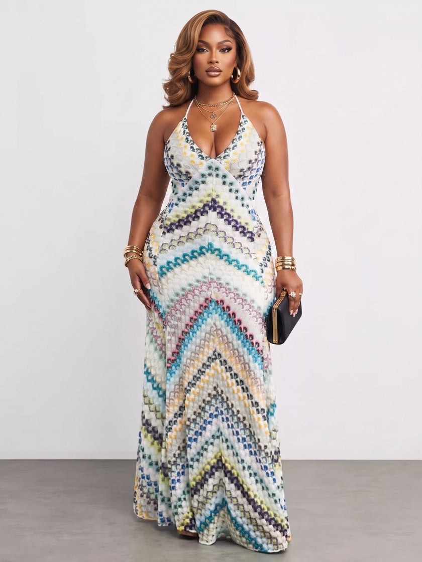 Backless Spaghetti Strap Maxi Dress ware rare trend