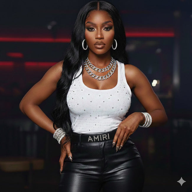 Sexy Beaded Tank Wäre Rare