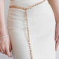 Sun Iron Chain Belt Wäre Rare Trend