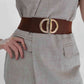 D Buckle Elastic Belt Wäre Rare Trend