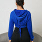 LONG SLEEVE DRAWSTRING HOODIE Wäre Rare Trend