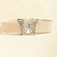 Butterfly Alloy Buckle Elastic Belt Wäre Rare Trend
