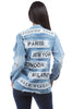 WORLD LETTER DENIM JACKET Wäre Rare