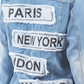 WORLD LETTER DENIM JACKET Wäre Rare