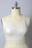 PLUS FAUX LEATHER BRALETTE Leto Accessories
