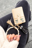 Pearl Key Ring Wallet Bracelet - Wäre Rare