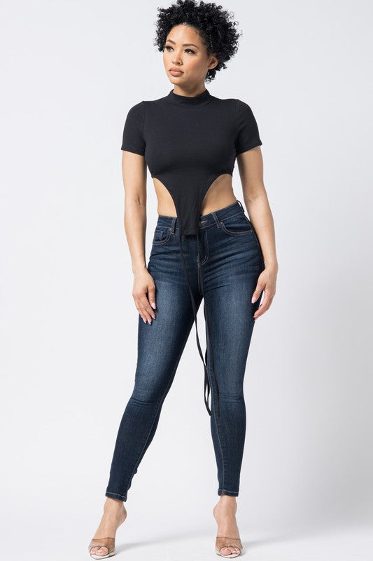 MOCK NECK CROPTOP - Wäre Rare