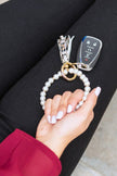 Classic Pearl Key Ring Bracelet - Wäre Rare