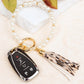 Classic Pearl Key Ring Bracelet - Wäre Rare