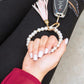 Classic Pearl Key Ring Bracelet - Wäre Rare