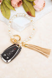 Classic Pearl Key Ring Bracelet - Wäre Rare