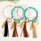 Boho Stone Key Ring Bracelet - Wäre Rare