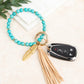 Boho Stone Key Ring Bracelet - Wäre Rare