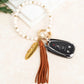Boho Stone Key Ring Bracelet - Wäre Rare