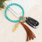 Boho Stone Key Ring Bracelet - Wäre Rare