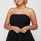 Eyelet Bandeau Peplum Top - Wäre Rare