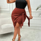 PLUS TIED SLEEVELESS DRESS Wäre Rare Trend