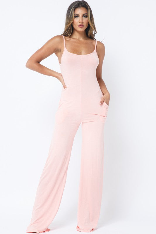 SPAGHETTI STRAP JUMPSUIT - Wäre Rare