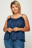 Ruffled Cami Top - Wäre Rare