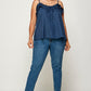 Ruffled Cami Top - Wäre Rare