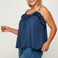 Ruffled Cami Top - Wäre Rare