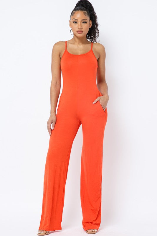 SPAGHETTI STRAP JUMPSUIT - Wäre Rare