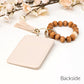 Leopard Beaded Key Ring Wallet Bracelet - Wäre Rare