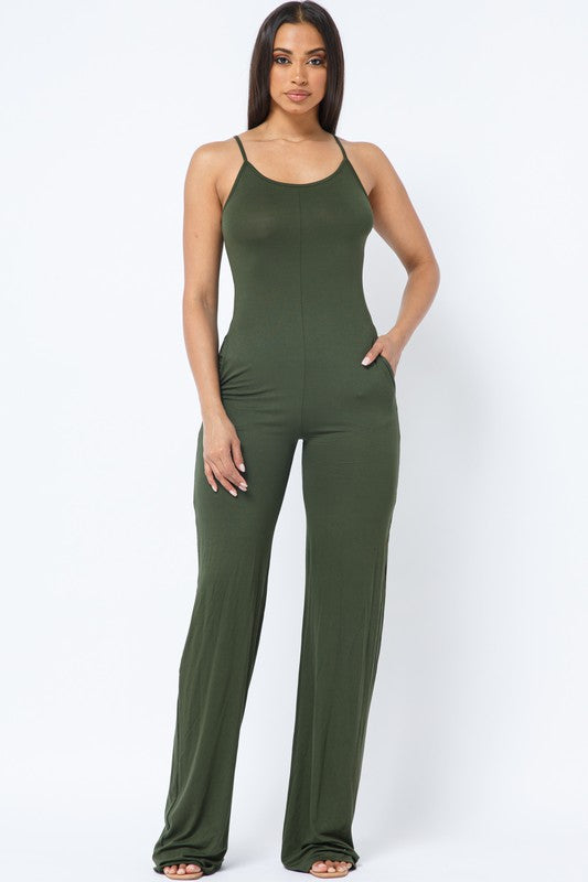 SPAGHETTI STRAP JUMPSUIT - Wäre Rare