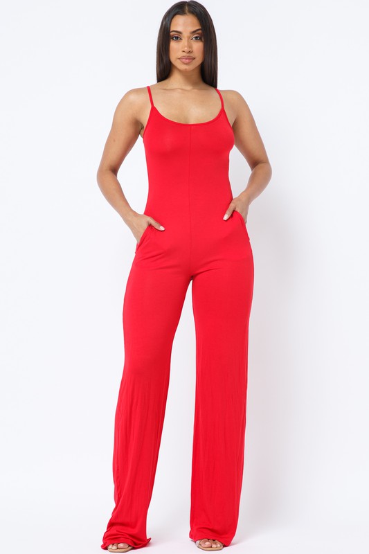 SPAGHETTI STRAP JUMPSUIT - Wäre Rare