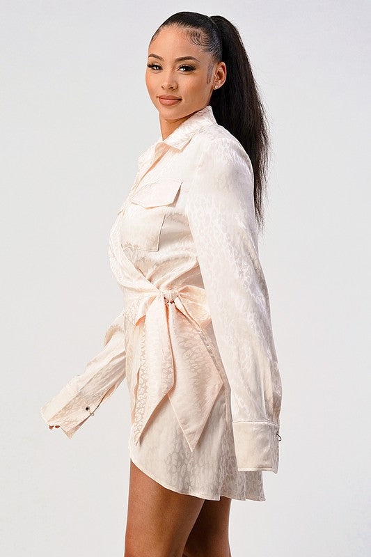 Leopard print wrap dress Wäre Rare