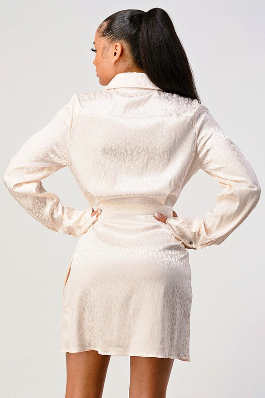 Leopard print wrap dress Wäre Rare