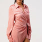 Leopard print wrap dress Wäre Rare