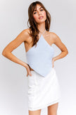 HALTER CROCHET KNIT TOP - Wäre Rare